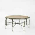 Diego Giacometti (1902-1985), Grande table octogonale aux caryatides et atlantes, vers 1983