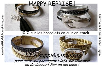 HAPPY REPRISE SUR MA PAGE FACEBOOK !