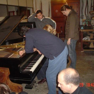 lesson at Pianomobil