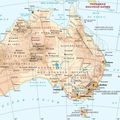 Carte Australie