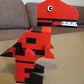 Le tyrannosaure en LEGO