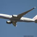 Aéroport: Toulouse-Blagnac(TLS-LFBO): China Airlines: Airbus A350-941: B-18901: F-WZGV: MSN:049. 1er AIRBUS A350 CHINA AIRLINES.