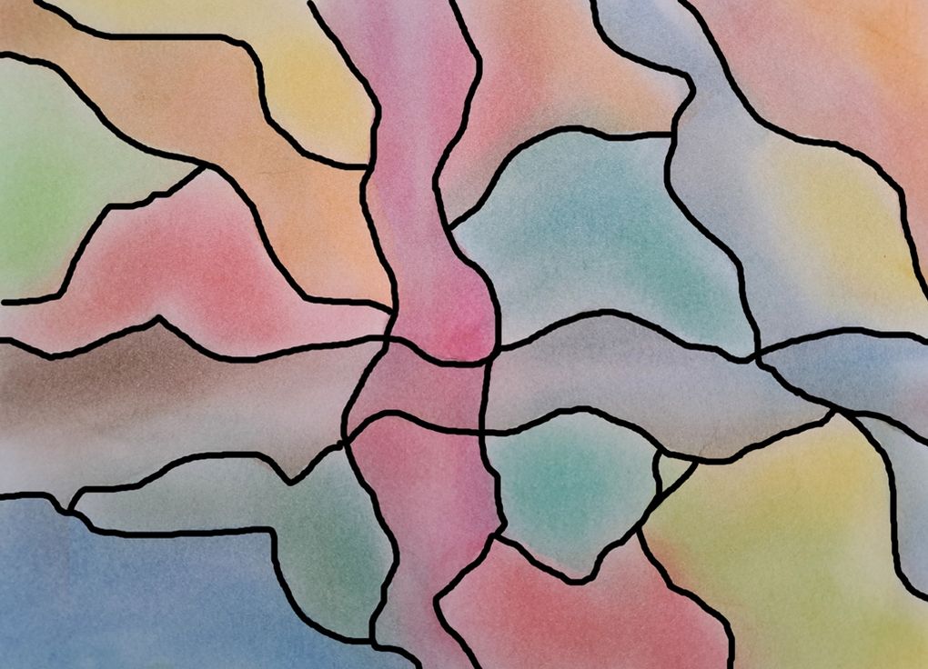 Pastels secs  MONTAGNES