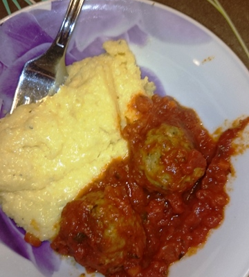 Boulettes de viande sauce tomate 