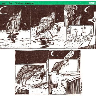 La Nuit de l'Huître Géante - par Thiriet - 2 octobre 1996 - dans STRIPS