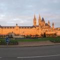 Rond-point à Caen