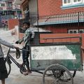 Les transports à Katmandhu 