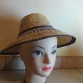 Ab059 : Chapeau paille 50's