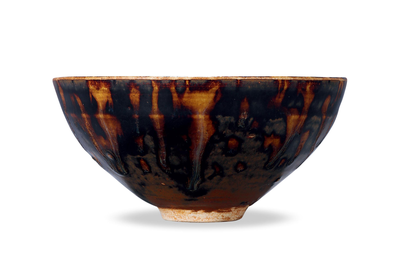 A Jizhou Spot-Decorated Bowl, Southern Song Dynasty, 1127-1279