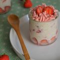 Overnight Porridge Coco et Fraise