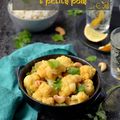 Curry de chou-fleur et petits pois #vegan