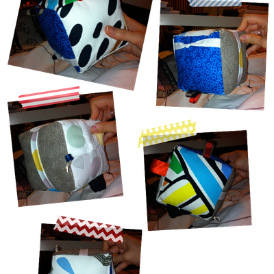 Cube d'éveil pour Cacahuète