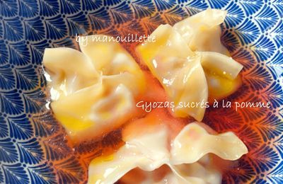 gyoza sucré à la pomme