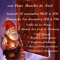 Un marché de Noël se profile...