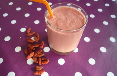 Smoothie vitaminé au baie de Goji du Tibet 