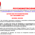 Manifestation des Psychomotriciens...