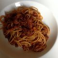 Spaghettis bolognaise 