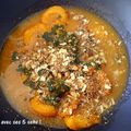 Abricots poêlés au wok