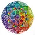 Stage d'été 2018 en Août à Saint Maximin la Sainte Baume : créer ses mandalas ;mandalas pour l'Art-thérapie