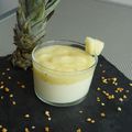 VERRINE Façon Panacotta ANANAS