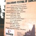 Un festival de danse à Khadjuraho en Inde