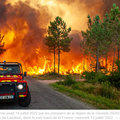 Incendies en Gironde