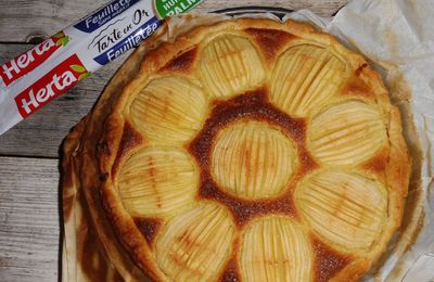 Pâte feuilletée Tarte en Or sans huile de palme de Herta [Test avec Croquons la Vie]