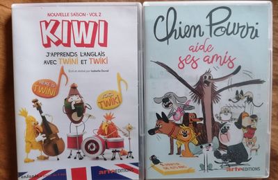 Nouveauté jeunesse aux éditions ARTE : Chien Pouri et Kiwi ! 