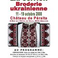Exposition de Broderies Ukrainiennes 