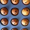Muffins aux pépites de Chocolat