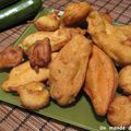 Beignets de fleurs de courgette