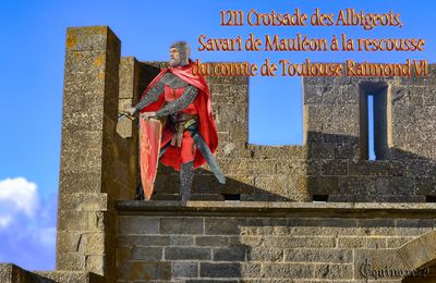 1211 Croisade des Albigeois, Savari de Mauléon à la rescousse du comte de Toulouse Raimond VI