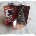 mini livre carrousel pop-up : la veillée de Noël