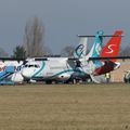 Aéroport Tarbes-Lourdes-Pyrénées: Air Dolomiti: ATR-72-212A: I-ADCA: MSN 658.