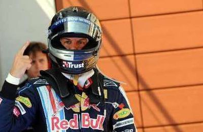 Vettel en pole devant Button ! Sebastian Vettel a