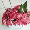 Quelques roses  pour un anniversaire....