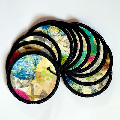 Disques colorés