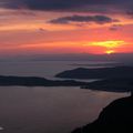 Du haut des falaises