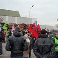 La manifestation du 18 février 2012, pour le maintien de l'usine PSA à Aulnay et pour l'emploi en quelques images