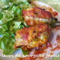 Fleurs de courgette farcies