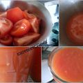 Conserves de sauce tomate