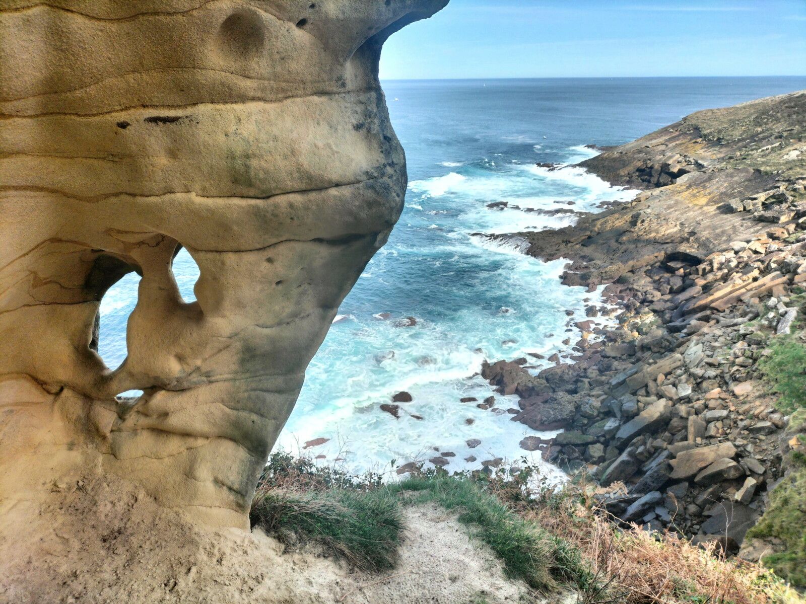 Vallée des couleurs, la concha, trous sur l'océan..... (Espagne)