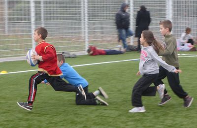 MIREVAL : Le tournoi de rugby des jeunes scolaires par Hérault Sports