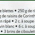 LES BLETTES : RIEN NE SE JETTE !!! LE VERT + LE BLANC LECON 3 EPILOGUE