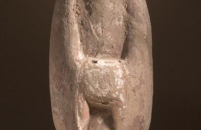 Funerary Sculpture of a Standing Man, Western Han dynasty (206 BC-25 AD)
