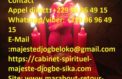 Retour Affectif – Retour d’Amour +22996964915
