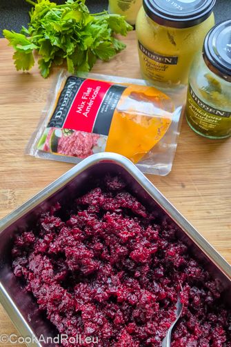 Americain de betterave sauce mix pour filet Americain Didden