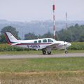 Aéroport Tarbes-Lourdes-Pyrénées: SFA-D.C.de l'Aviation Civile/SEFA: Beech 58 Baron: F-GHKV: MSN TH-1537.