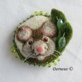 Une souris verte qui courait dans l'herbe.....