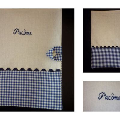 Un protège carnet de santé en vichy